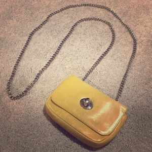 HOBO Super Mini Yellow Crossbody